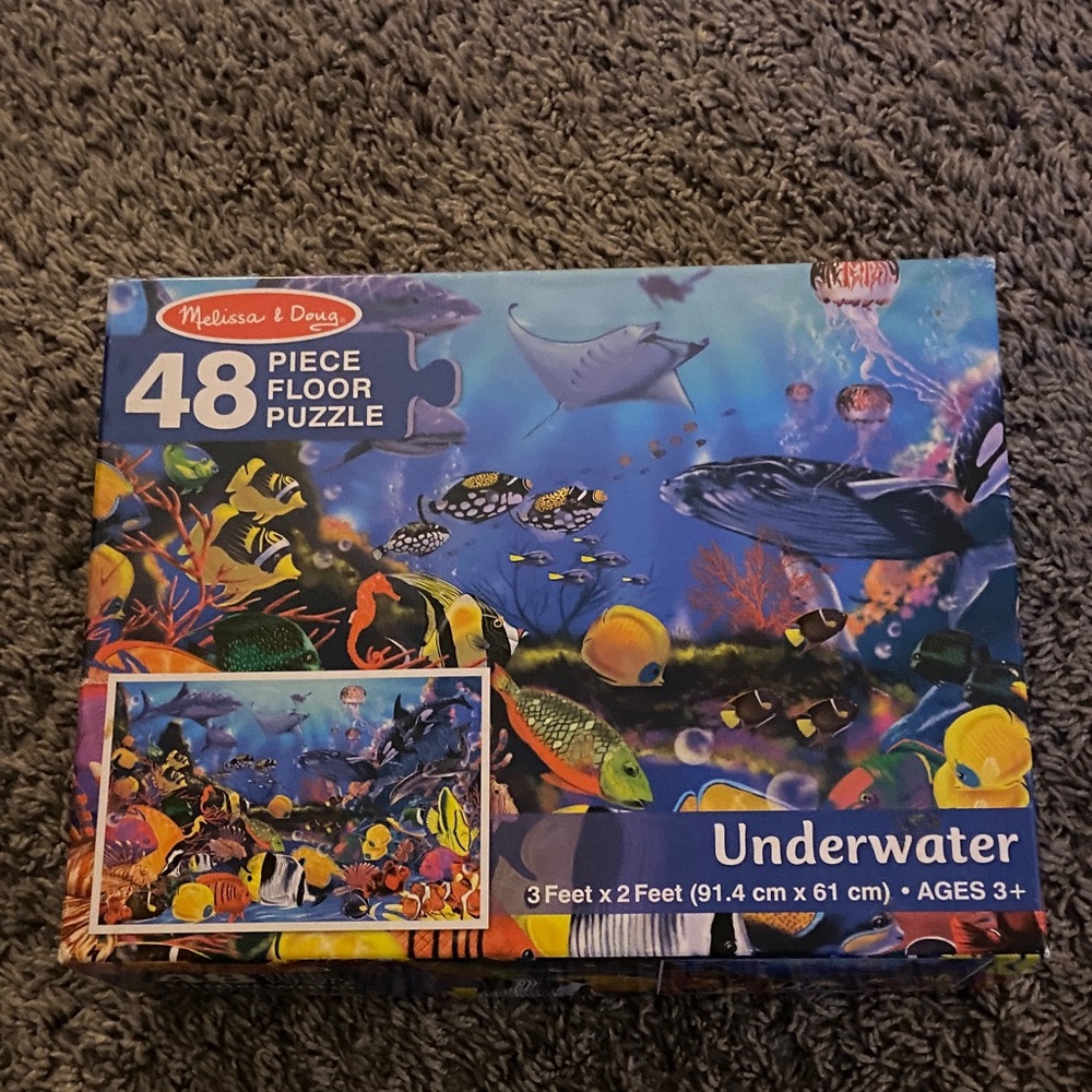 Melissa & Doug Colorful Underwater Puzzle